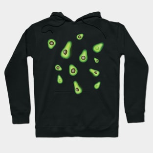 Avocado Pattern Hoodie